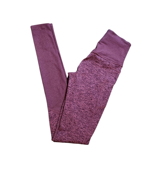 Athleta Burgundy Exhale Heel Tight XXS - Picture 1 of 8